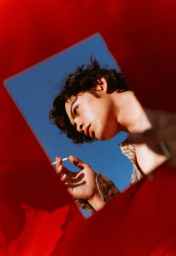 man reflection in the mirror